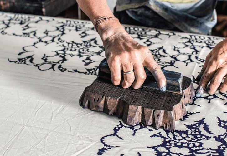 Block Printing Workshop Tour