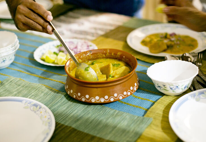 Cooking Class with the Host Family